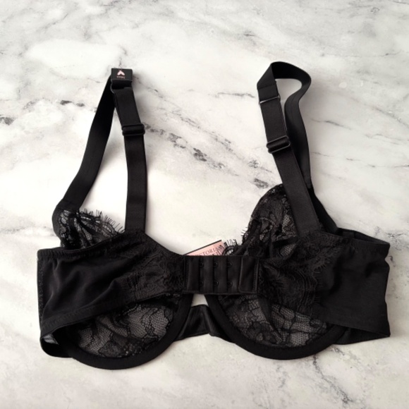 Victoria's Secret Black Lace Bra - Picture 3 of 3